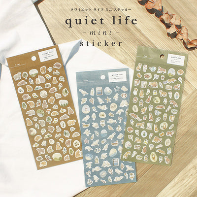 Mind Wave Quiet Life Mini Gold Foil Sticker - Fox