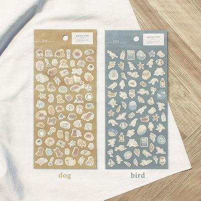 Mind Wave Quiet Life Mini Gold Foil Sticker - Bird