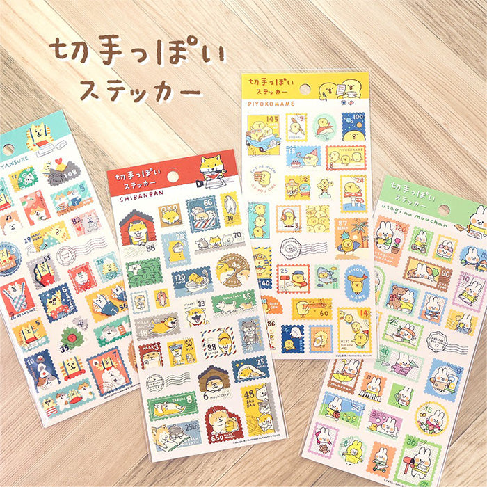 Mind Wave Characters Stamp Sticker - Shibanban
