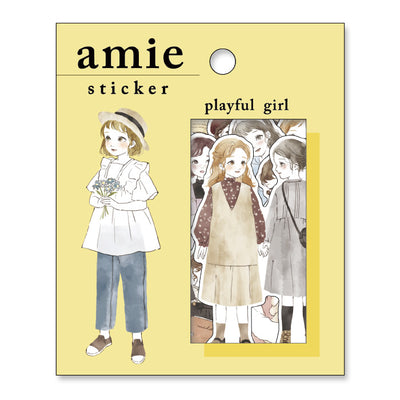 Mind Wave Amie Sticker Flakes - Playful Girl 81795
