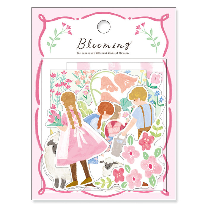 Mind Wave Blooming Sticker Flakes - Pink 81832