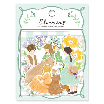 Mind Wave Blooming Sticker Flakes - Mint 81833