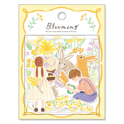 Mind Wave Blooming Sticker Flakes - Yellow 81834
