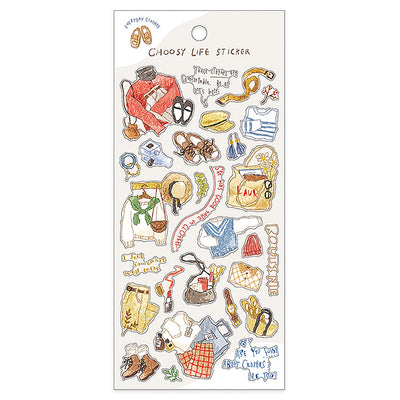 Mind Wave Choosy Life Clear Sticker - Everyday Clothes 81843