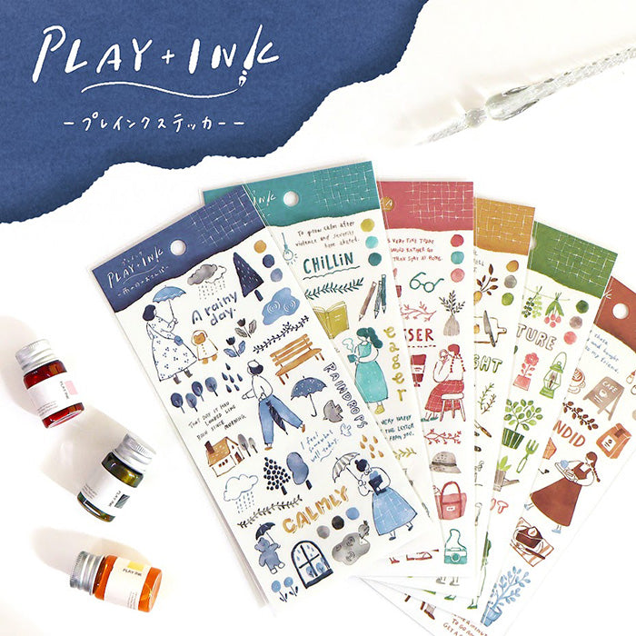 Mind Wave Play + Ink Sticker - Grow Plants