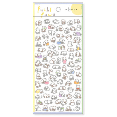 Mind Wave Puchifuwa Clear Sticker - Panda 81877