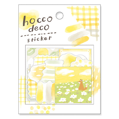 Mind Wave Hocco Deco Sticker Flakes - Yellow 81902