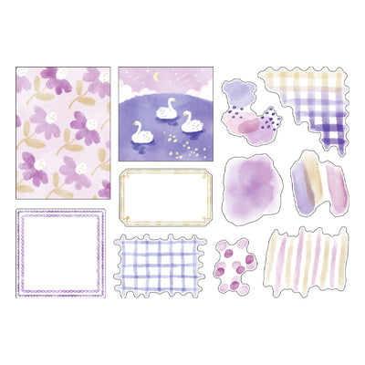 Mind Wave Hocco Deco Sticker Flakes - Purple 81905