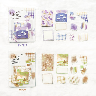 Mind Wave Hocco Deco Sticker Flakes - Purple