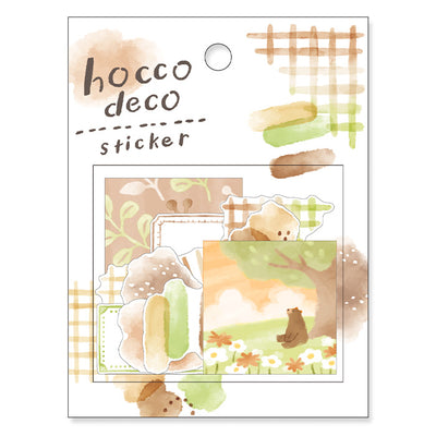 Mind Wave Hocco Deco Sticker Flakes - Brown 81906