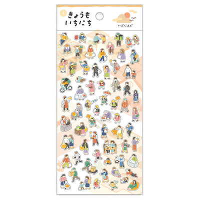 Mind Wave Daily Life Clear Sticker - Evening 81936