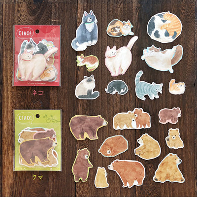 Mind Wave CIAO Sticker Flakes - Bear