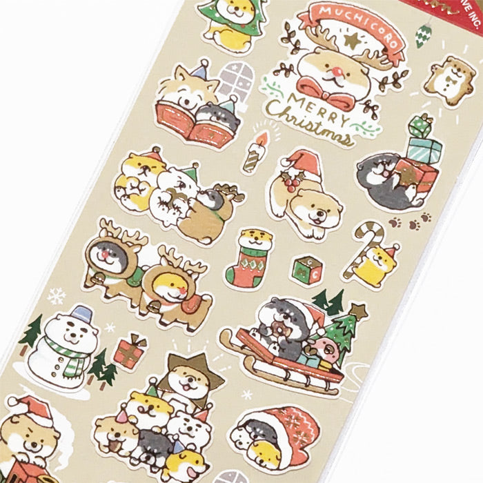 Mind Wave Winter Selection Gold Foil Sticker - Shibanban Christmas 81982