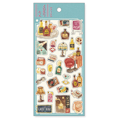 Mind Wave Nostalgic Stamp Sticker - Bar 82044