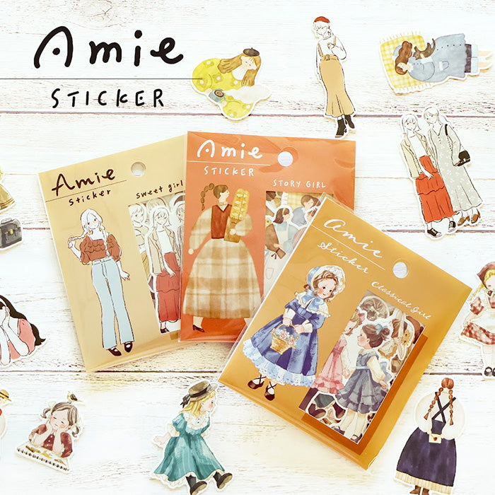 Mind Wave Amie Sticker Flakes - Classical Girl