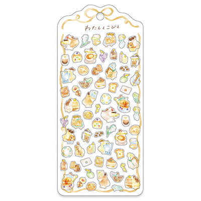 Mind Wave Little Fairies Gold Foil Clear Sticker - Beige 82077