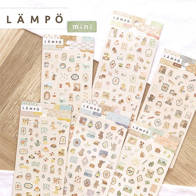 Mind Wave LAMPO Mini Gold Foil Sticker - Fox