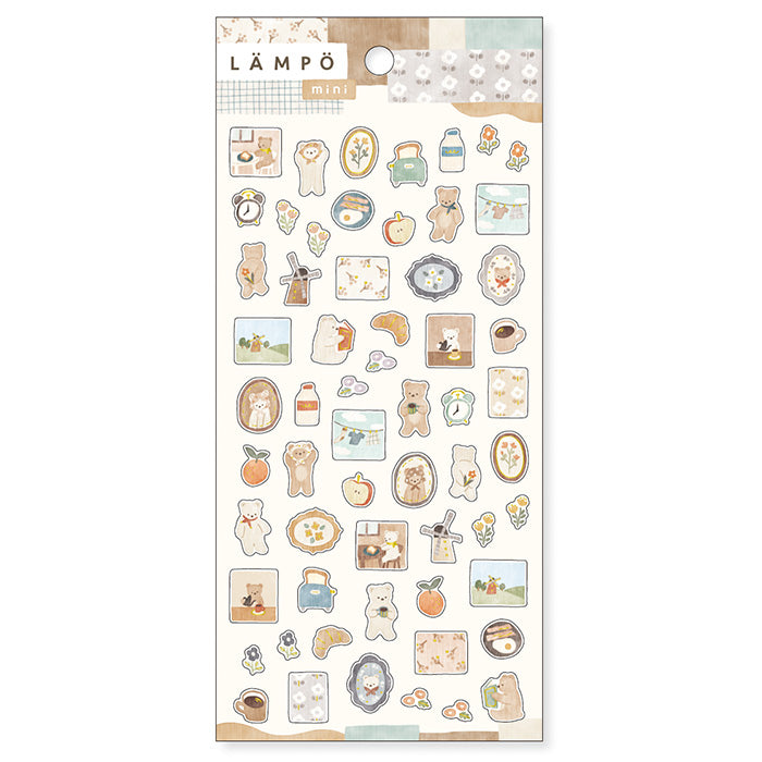 Mind Wave LAMPO Mini Gold Foil Sticker - Bear 82090