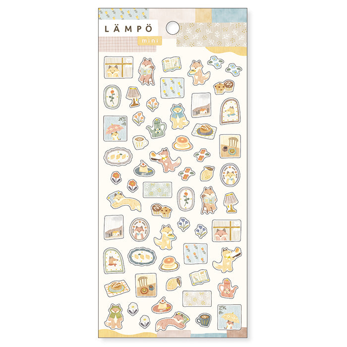 Mind Wave LAMPO Mini Gold Foil Sticker - Fox 82095