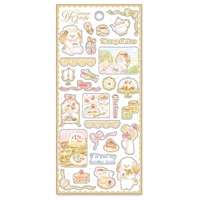 Mind Wave Fuwa Girly Sticker - Tea Time 82107