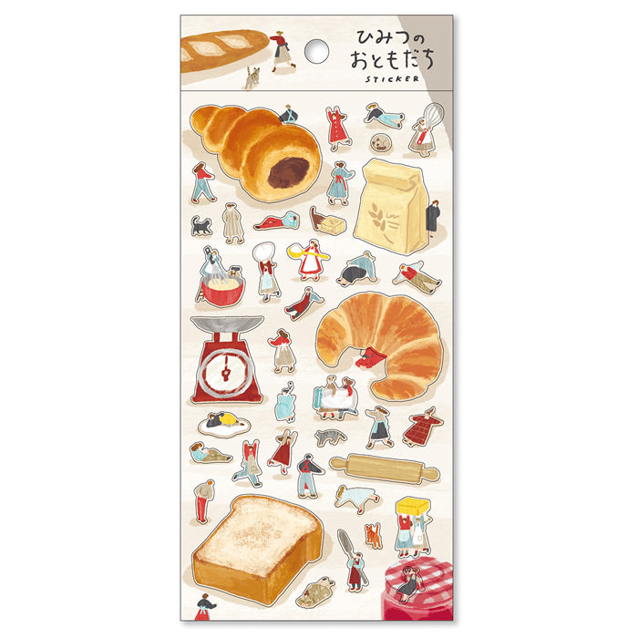 Mind Wave Secret Friend Clear Sticker - Bread Making 82153