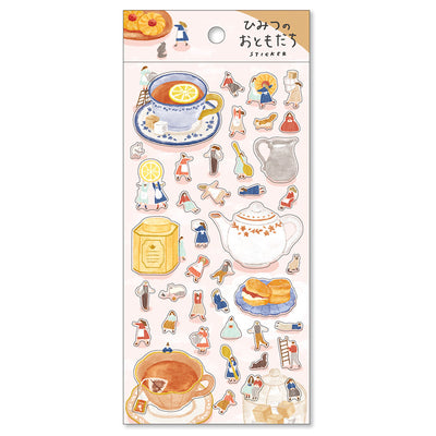 Mind Wave Secret Friend Clear Sticker - Tea Time 82158