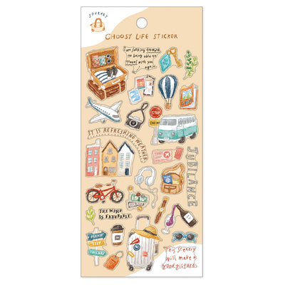 Mind Wave Choosy Life Clear Sticker - Journey 82161