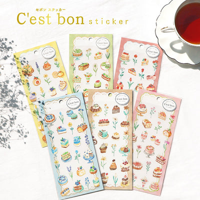 Mind Wave C'est Bon Clear Sticker - Brown