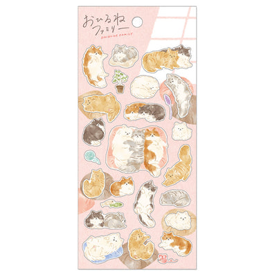 Mind Wave Ohirune Family Sticker - Cat I 82283