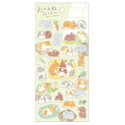 Mind Wave Ohirune Family Sticker - Rabbit 82284