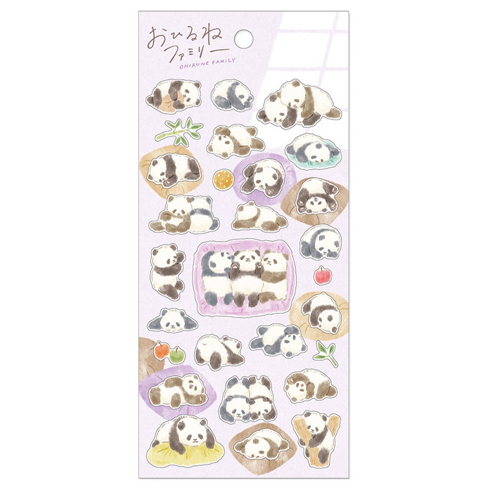 Mind Wave Ohirune Family Sticker - Panda 82287