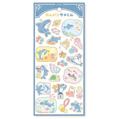 Mind Wave Picture Book Sticker - Shark 82289