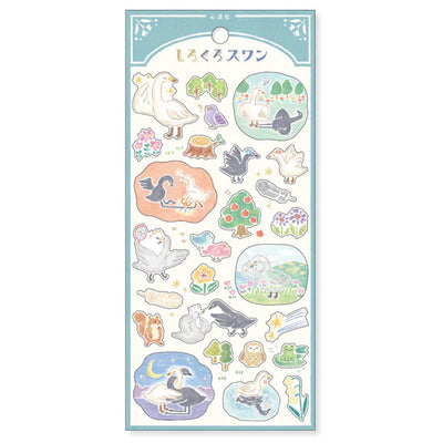 Mind Wave Picture Book Sticker - Swan 82291