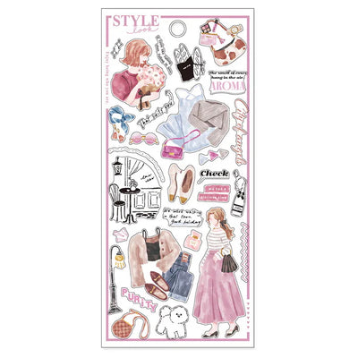 Mind Wave Style Look Clear Sticker - Shopping Day 82311