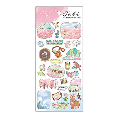 Mind Wave Tabi Gold Foil Sticker - Flower Garden 82329