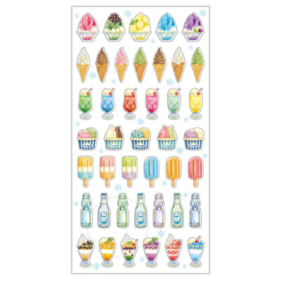 Mind Wave Summer Selection Gold Foil Sticker - Summer Treats 82347