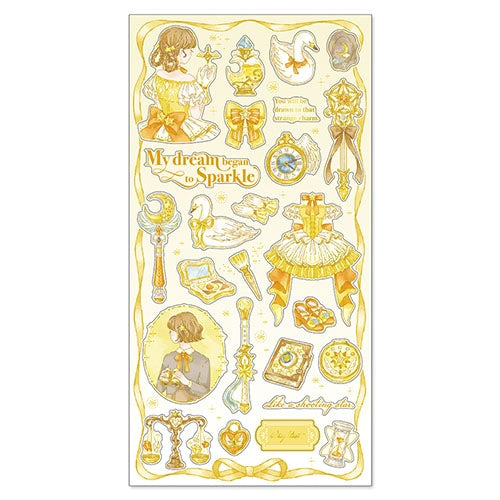 Mind Wave Choupinet Gold Foil Sticker - My Dream Began To Sparkle 82362