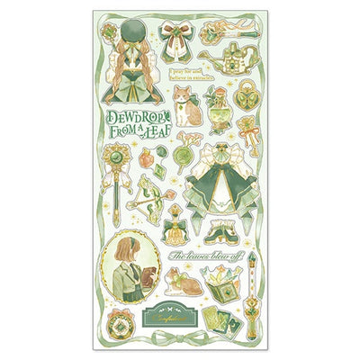 Mind Wave Choupinet Gold Foil Sticker - Dewdrop from a Leaf 82363