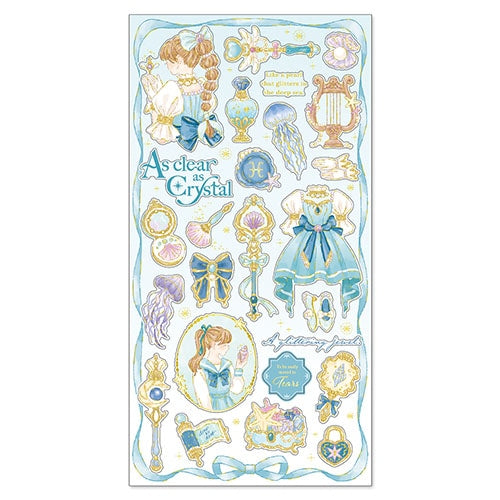 Mind Wave Choupinet Gold Foil Sticker - As Clear as Crystal 82364