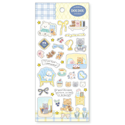Mind Wave DOUDOU Gold Foil Sticker - Cat 82388