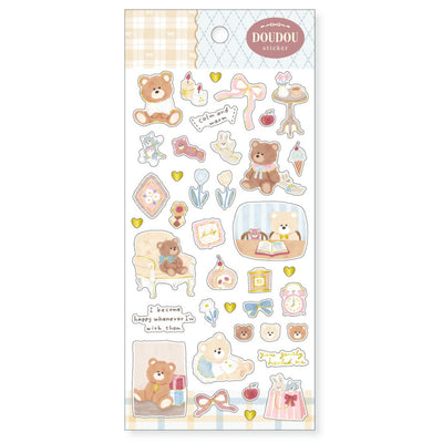 Mind Wave DOUDOU Gold Foil Sticker - Bear 82389