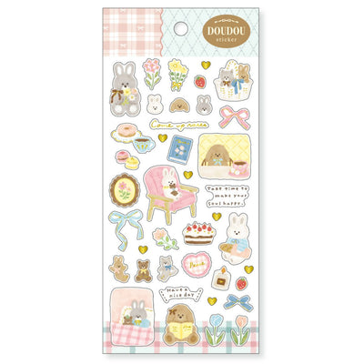 Mind Wave DOUDOU Gold Foil Sticker - Rabbit 82391