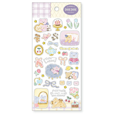 Mind Wave DOUDOU Gold Foil Sticker - Dream Bear 82392