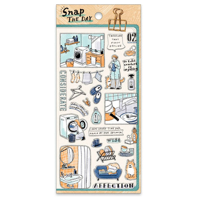 Mind Wave Snap the Day Clear Sticker - Chores 82404