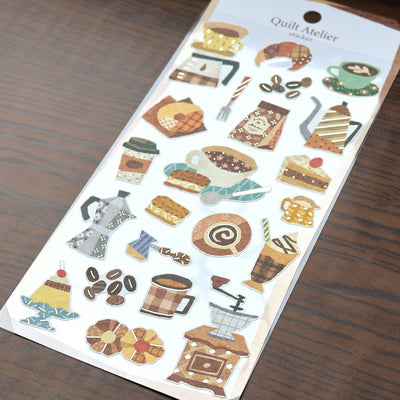 Mind Wave Quilt Atelier Gold Foil Sticker - Time To Relax 82422