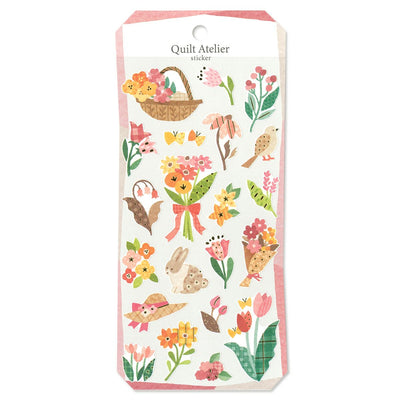 Mind Wave Quilt Atelier Gold Foil Sticker - Flower Field in the Afternoon 82424