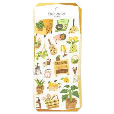 Mind Wave Quilt Atelier Gold Foil Sticker - Favorite Room 82426