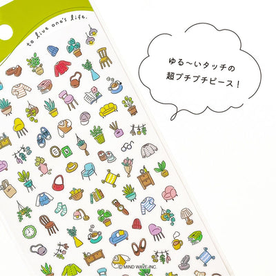 Mind Wave Poko Time Clear Sticker - Room 82431