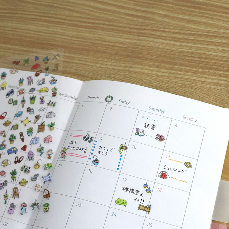 Mind Wave Poko Time Clear Sticker - Room 82431