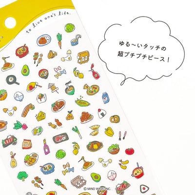 Mind Wave Poko Time Clear Sticker - Meal 82433